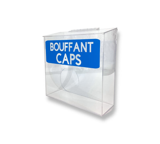 Clear Acrylic Wall Mounted Bouffant Caps Storage Dispenser