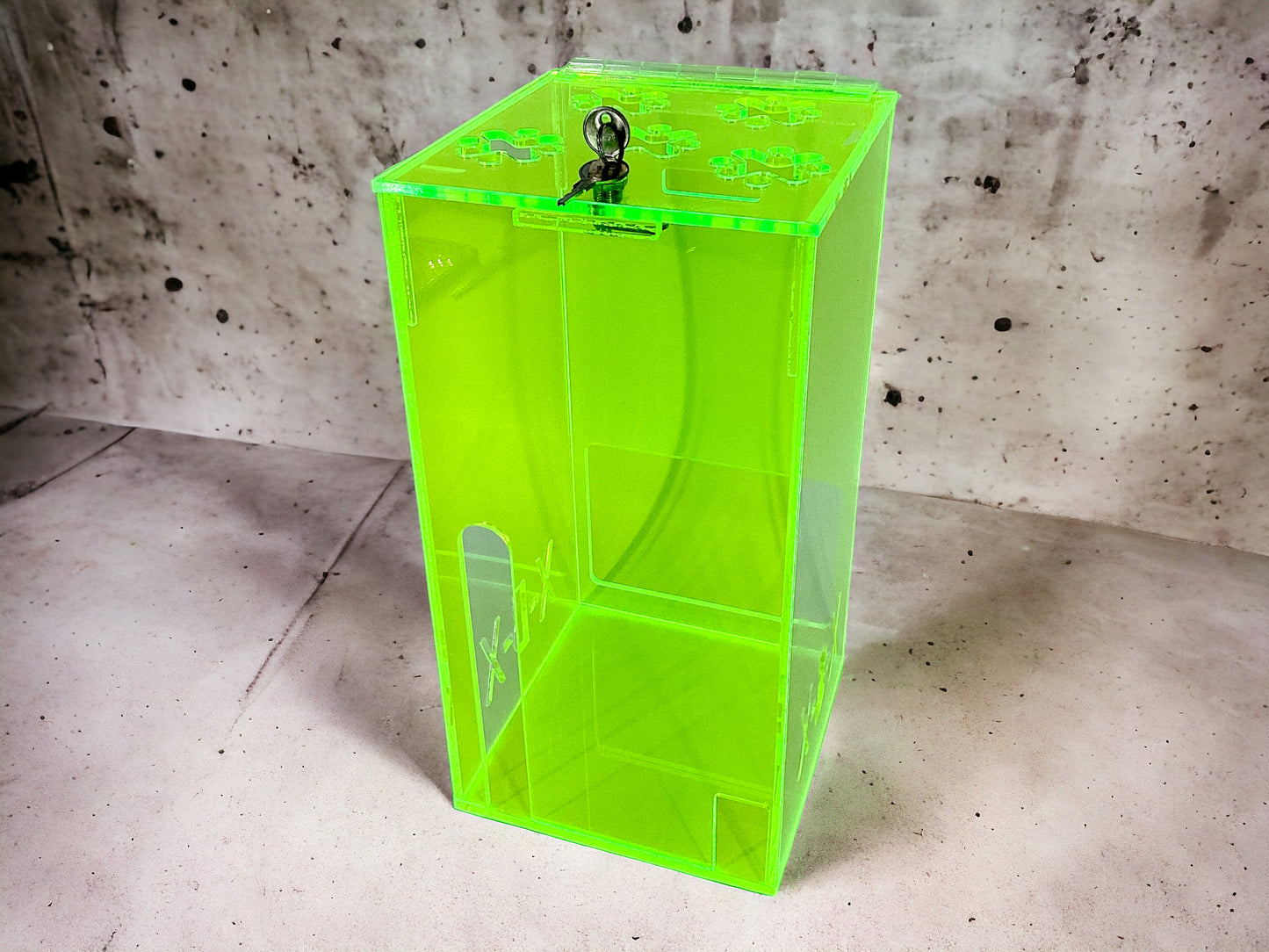 Fluorescent Green Gaming Console Security Case Compatible with X Box Series X