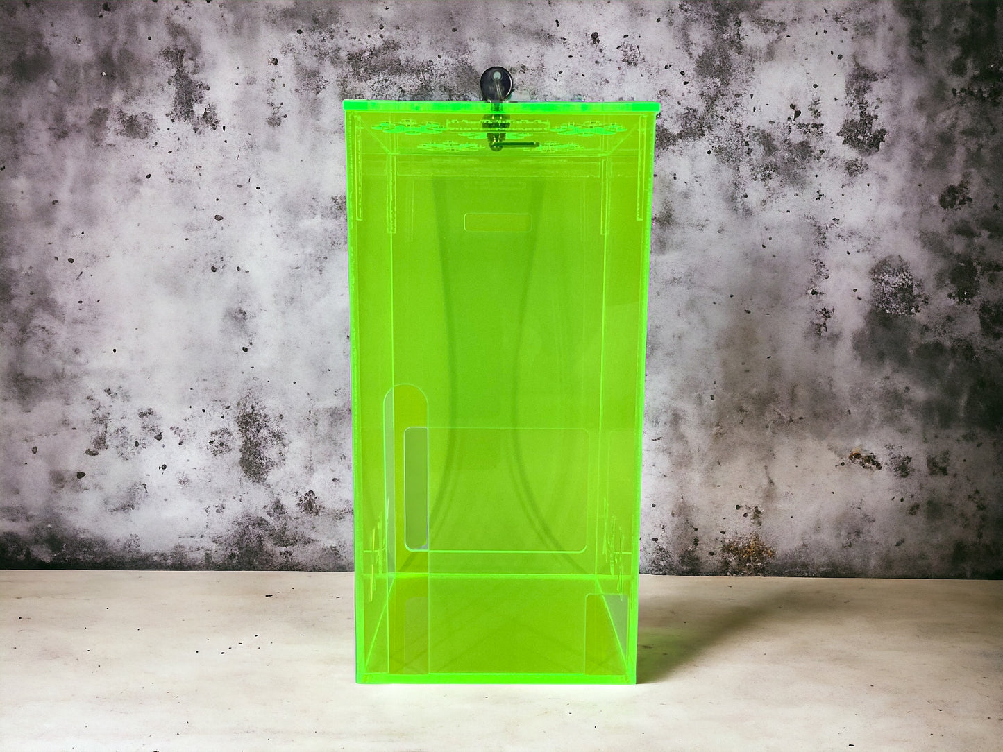 Fluorescent Green Gaming Console Security Case Compatible with X Box Series X