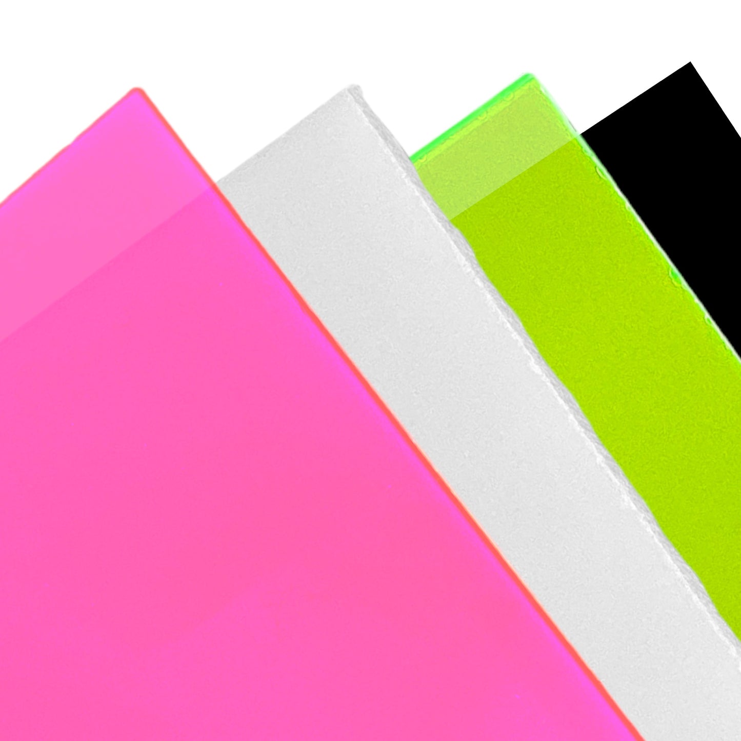 1/8" Fluorescent Pink Acrylic Sheets