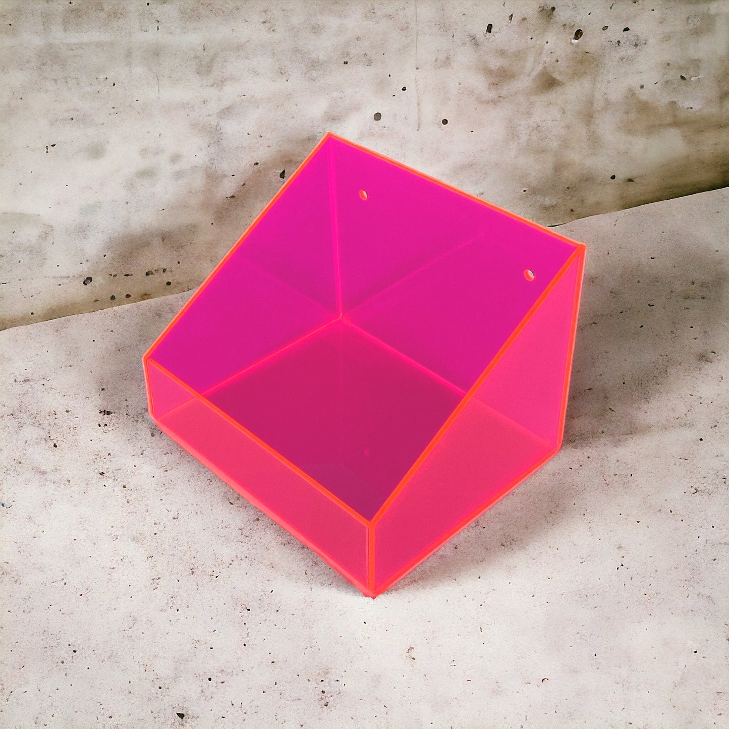 Acrylic Wall Mounted Storage Tray