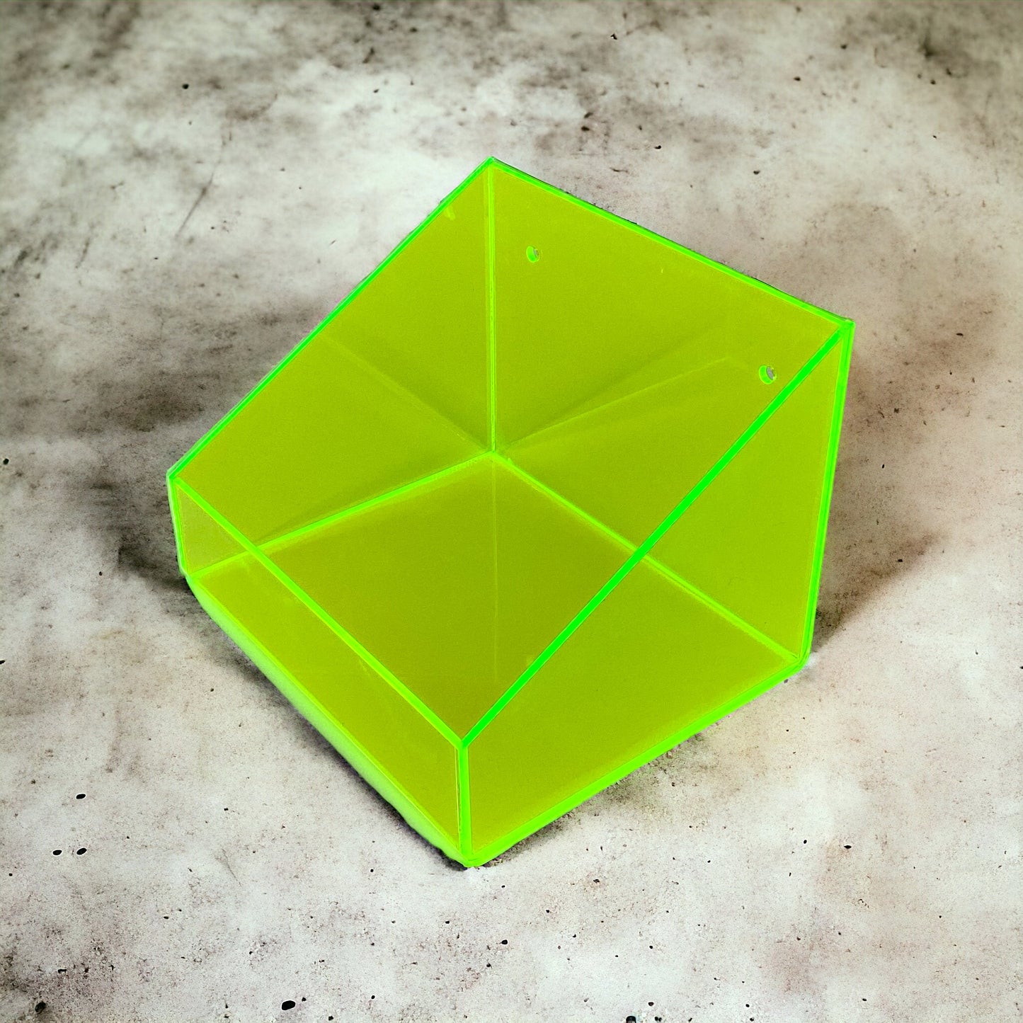 Acrylic Wall Mounted Storage Tray
