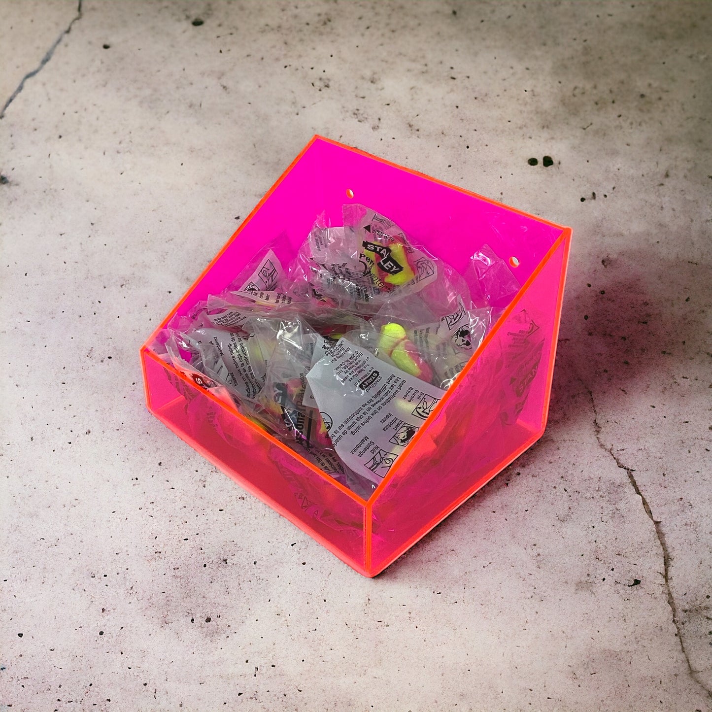 Acrylic Wall Mounted Storage Tray