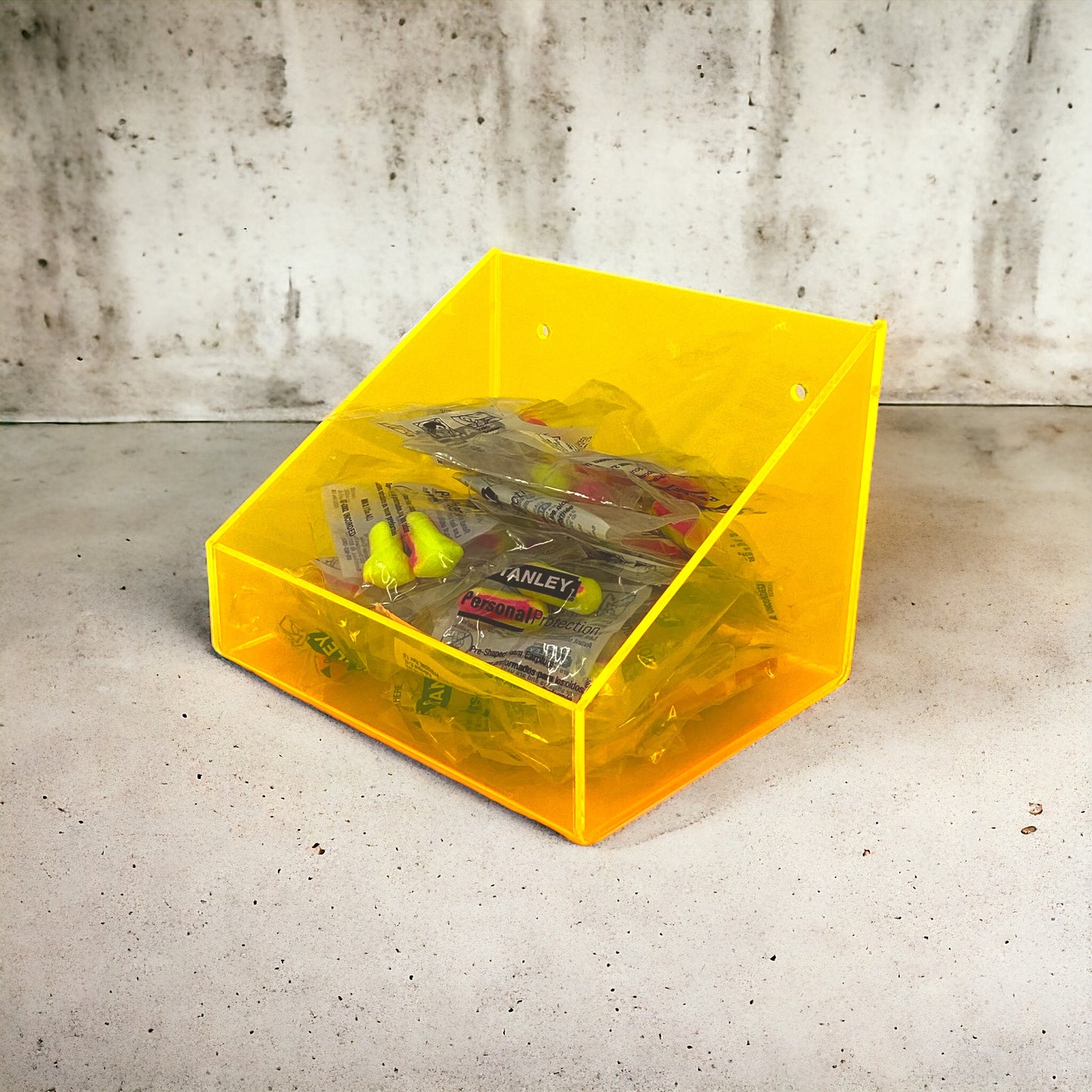 Acrylic Wall Mounted Storage Tray