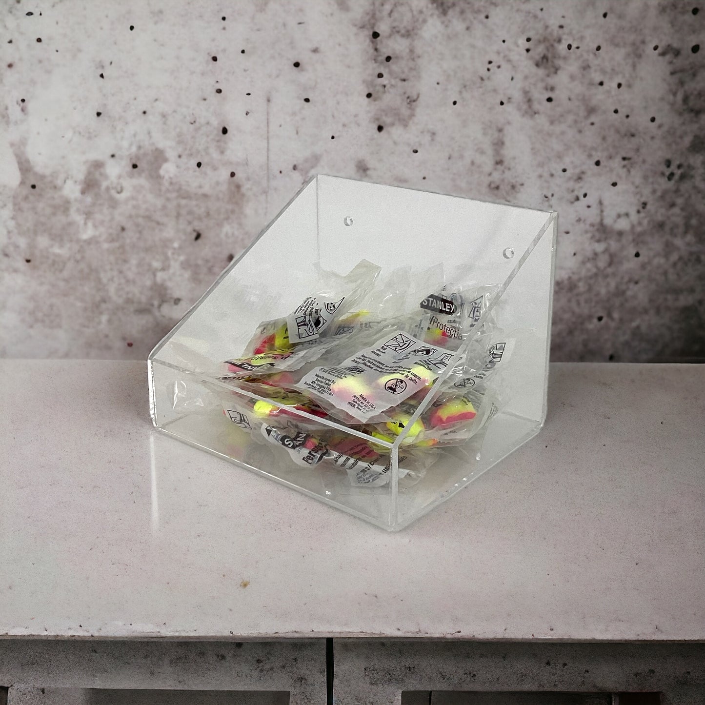 Acrylic Wall Mounted Storage Tray