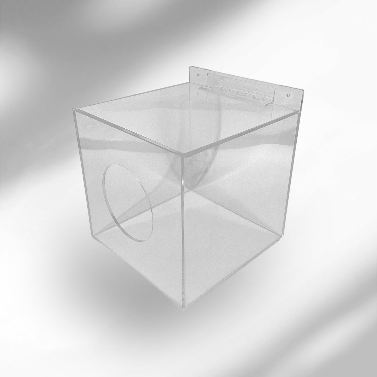 Clear Acrylic Wall Mounted All-Purpose/PPE Dispenser