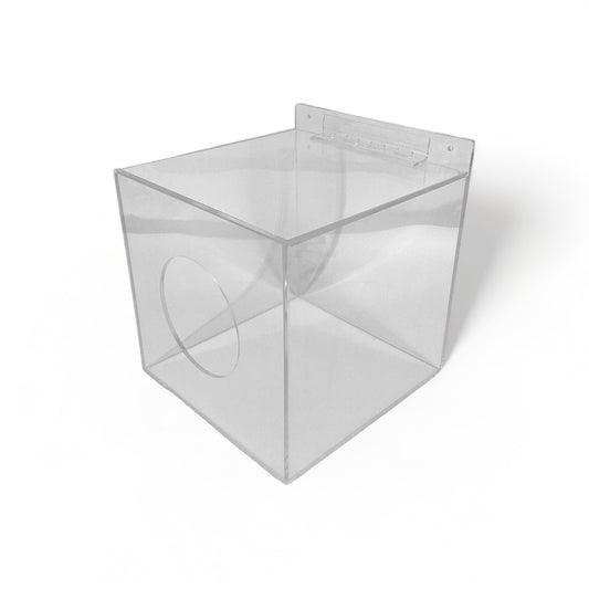 Clear Acrylic Wall Mounted All-Purpose/PPE Dispenser