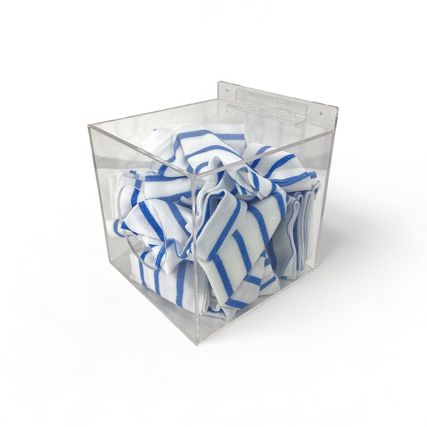 Clear Acrylic Wall Mounted All-Purpose/PPE Dispenser