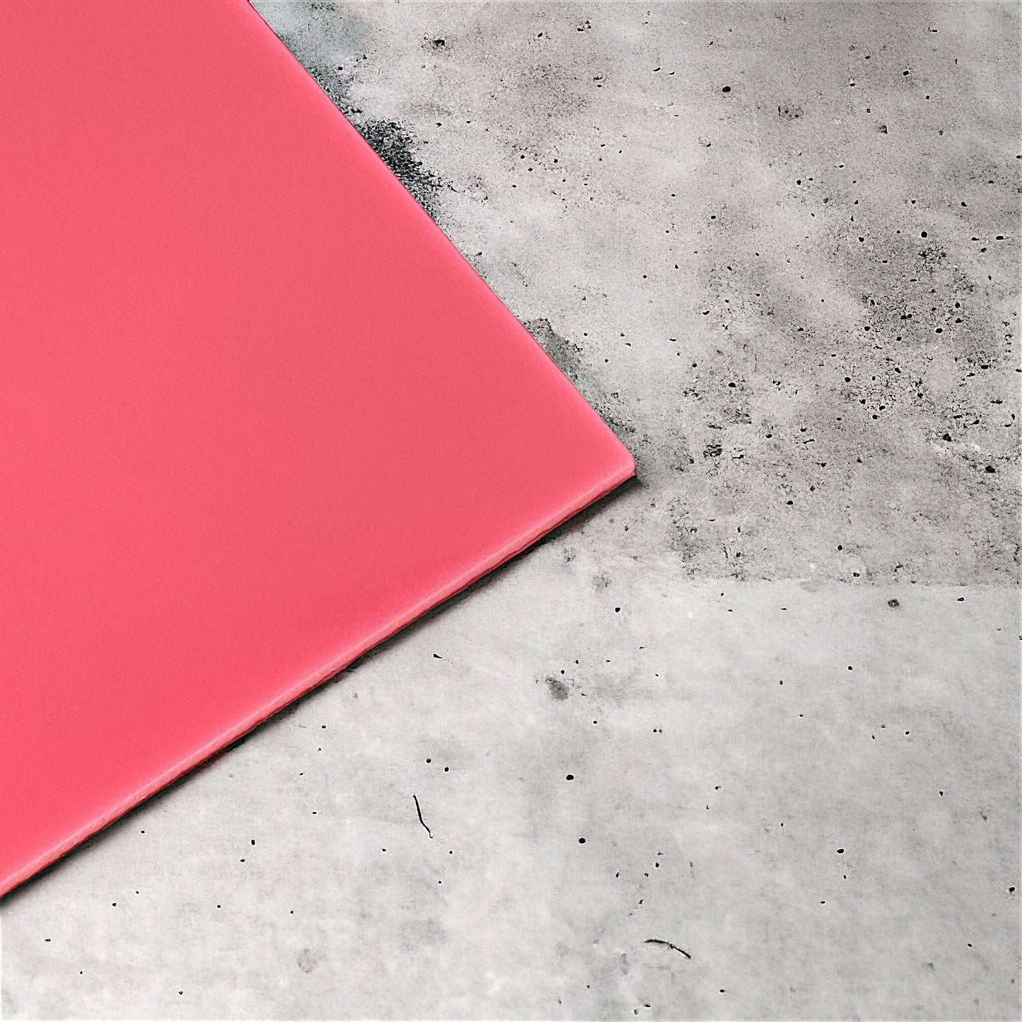 1/4" Opaque Pink Acrylic Sheets