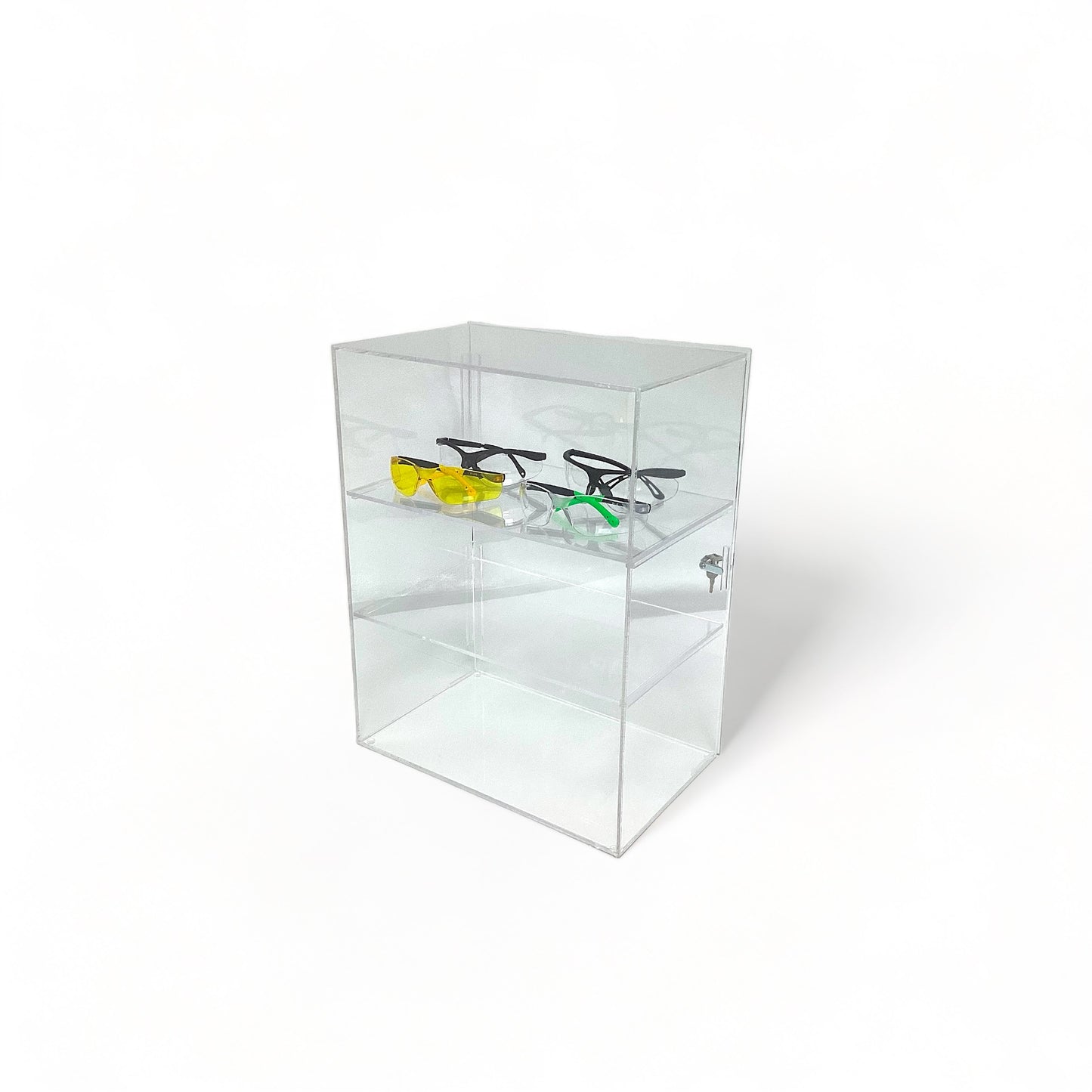 Large Acrylic Lockable Display Cabinet