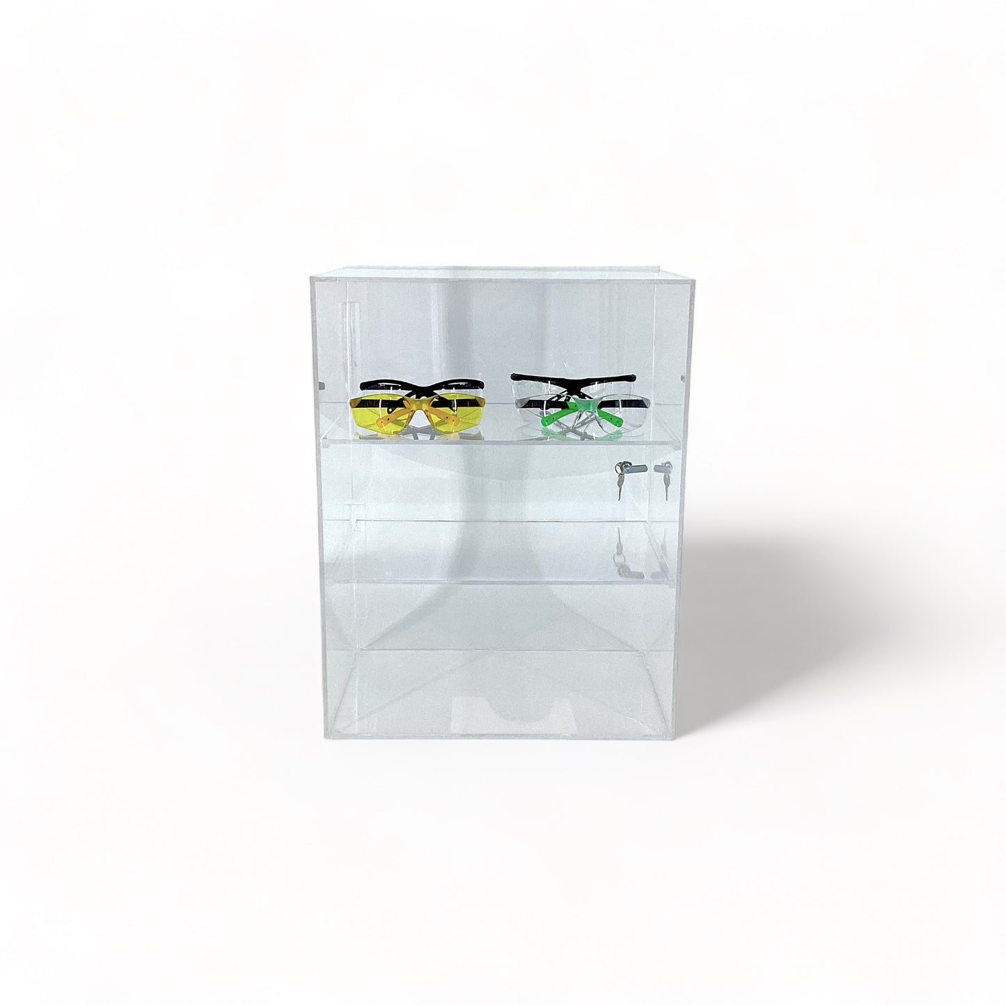 Large Acrylic Lockable Display Cabinet