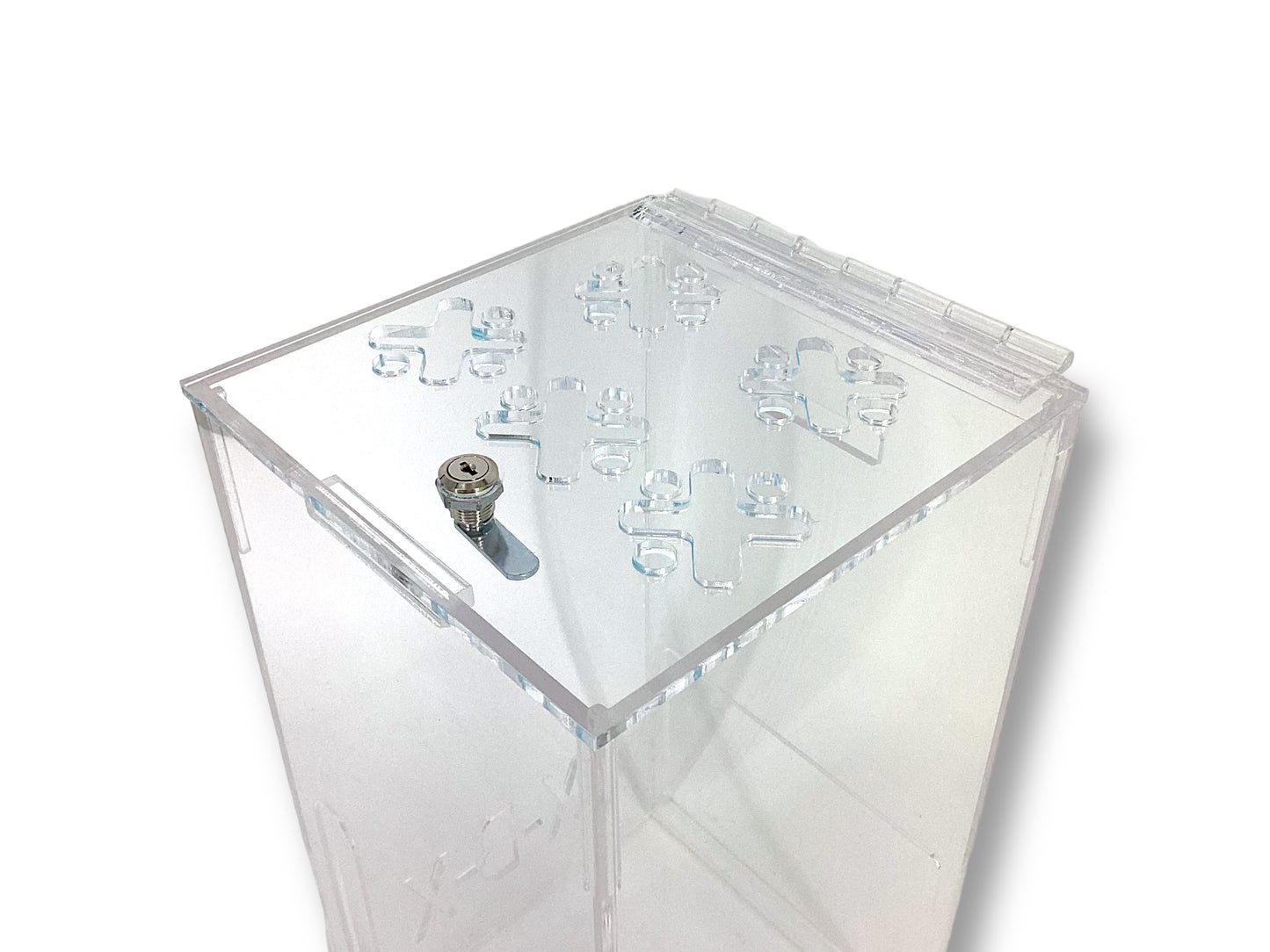 Clear Acrylic Gaming Console Security Case Compatible with X Box Series X