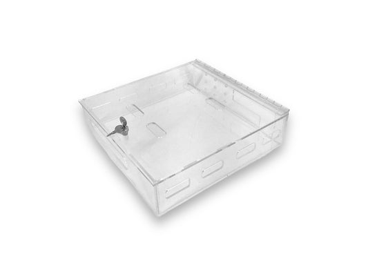 Acrylic Security Console Case Compatible with for PlayStation PS4