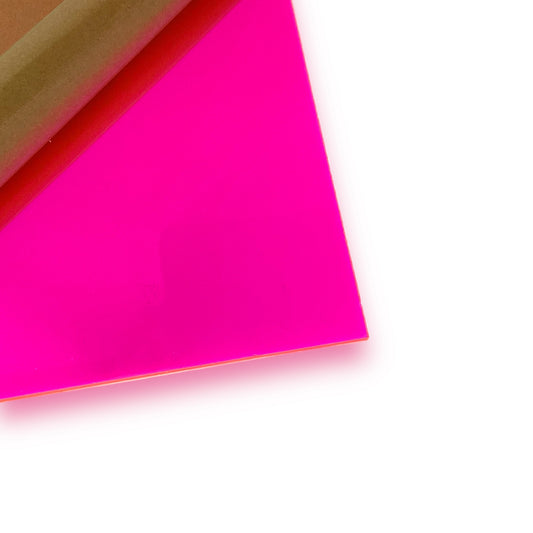 1/8" Fluorescent Pink Acrylic Sheets