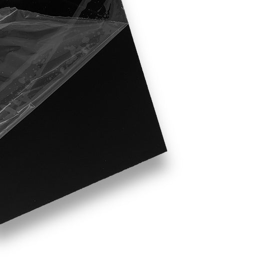 Black Acrylic Sheet - 1/8" Thick