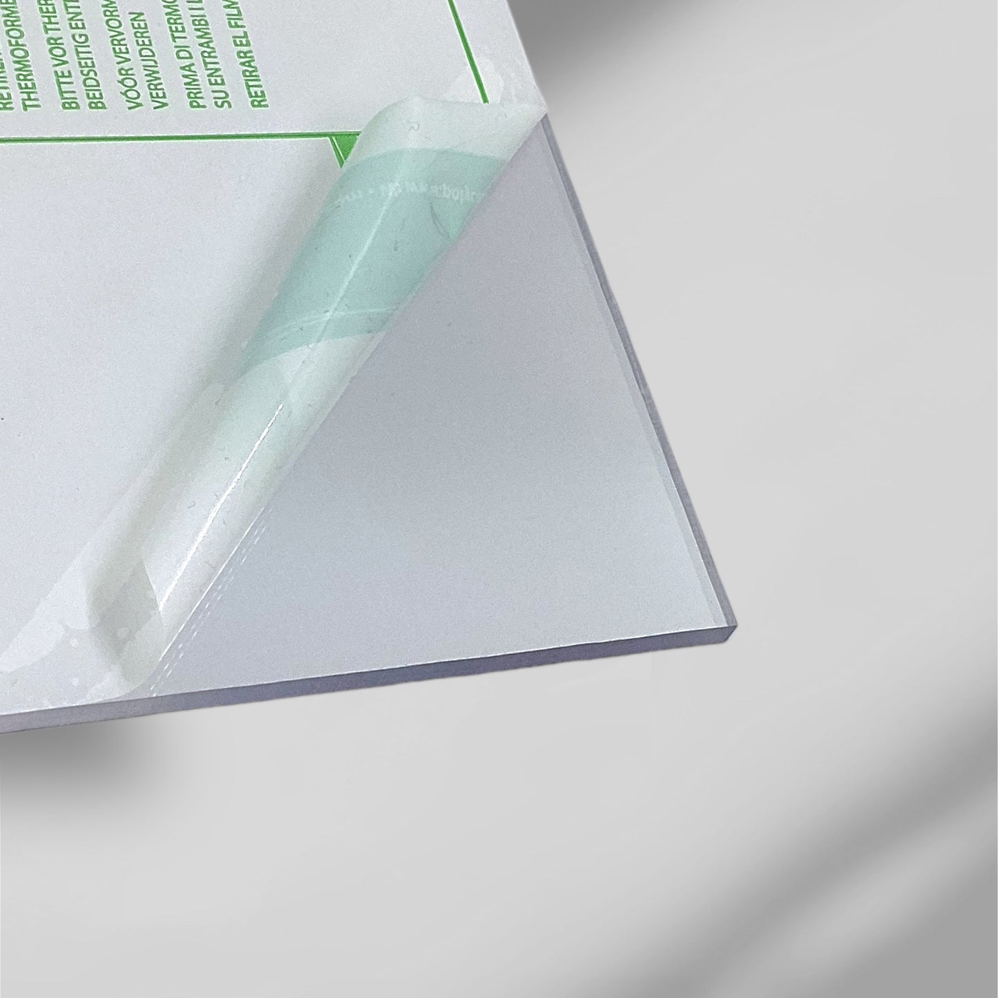1/8" Clear Polycarbonate Sheet