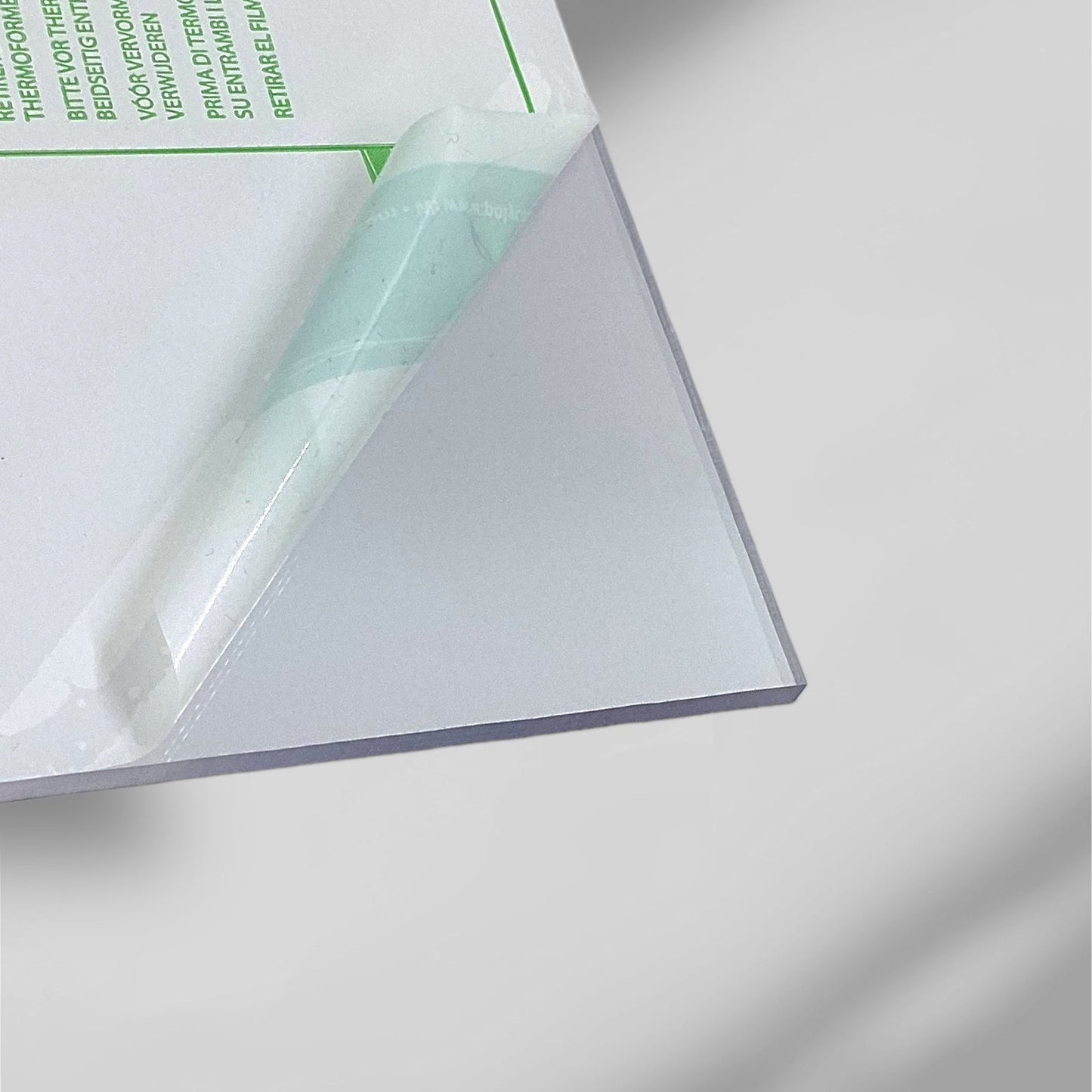 1/4" Clear Polycarbonate Sheet