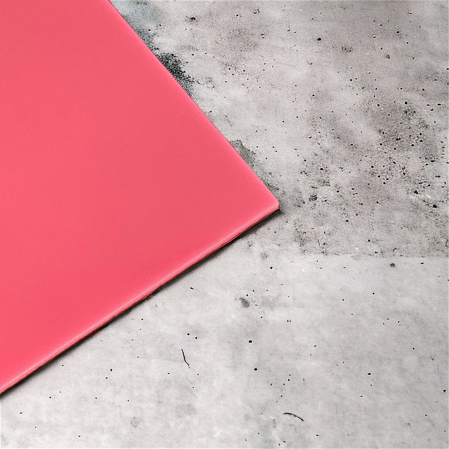 1/4" Pink Acrylic Sheets