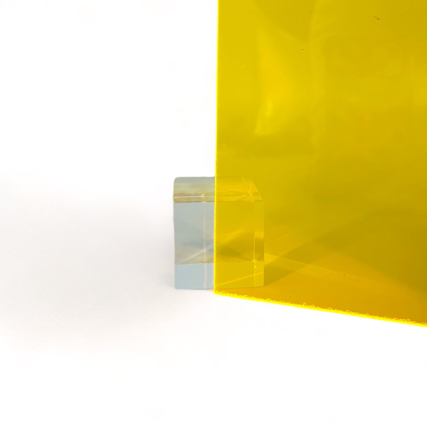 1/8" Transparent Yellow Acrylic Sheets